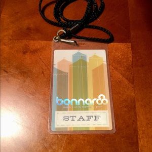 2007 Bonnaroo Staff Badge